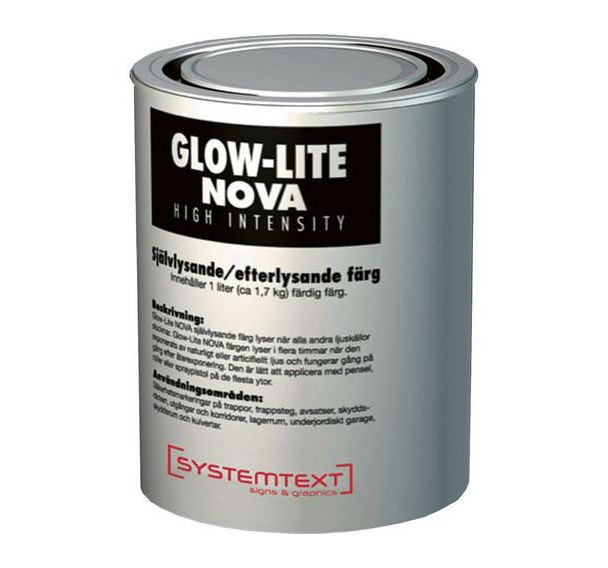 Peinture photoluminescente GlowLite 1L