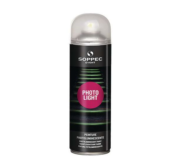 Peinture photoluminescente en aérosol - Photolight - Soppec