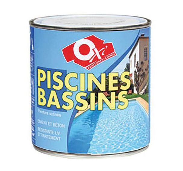 Peinture piscine bassin solvantée - Oxi