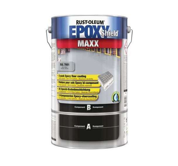 Peinture pour sol en phase aqueuse - 5L - Rust Oleum
