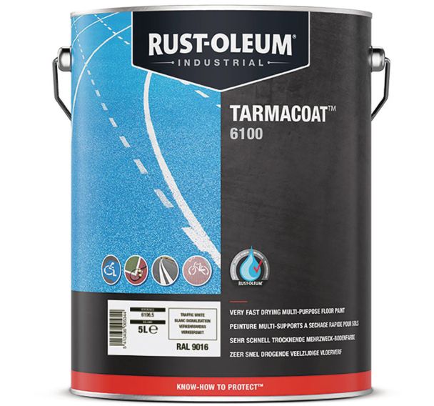Peinture pour sol extérieur et intérieur Tarmacoat - 5 L - Rust-Oleum