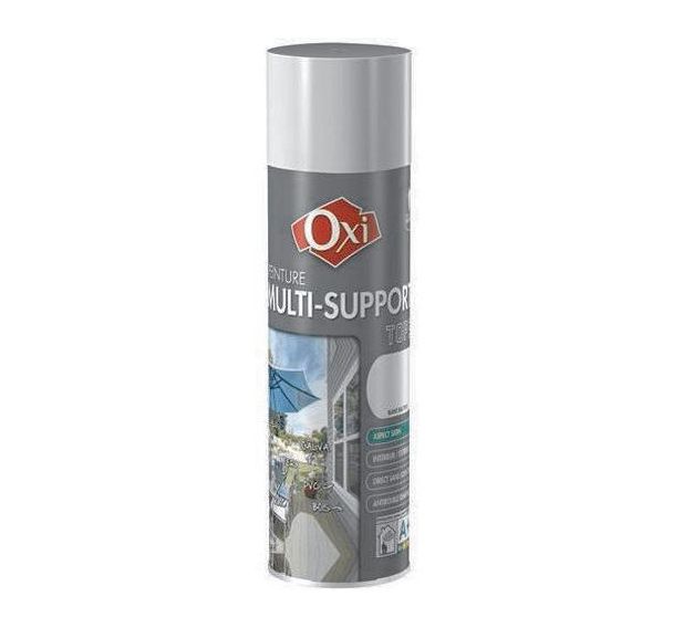 Peinture satin aérosol TOP 3 - Multi-supports - Intérieur et extérieur