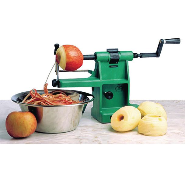 Pèle-pommes avec serre-joint