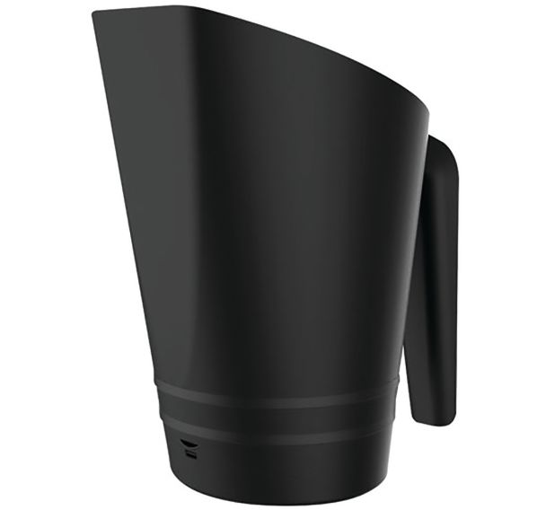 Pelle à granulés de bois noire 1 litre 700 grammes