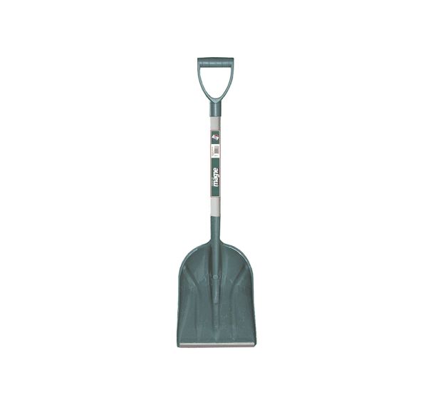 Pelle à neige polymère hauteur 90 cm Vert
