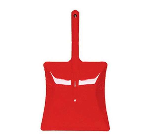 Pelle menagère Acier Rouge