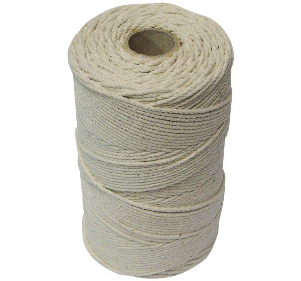 Pelote 500 g coton câblé ø 4 mm (70 m env.) blanc