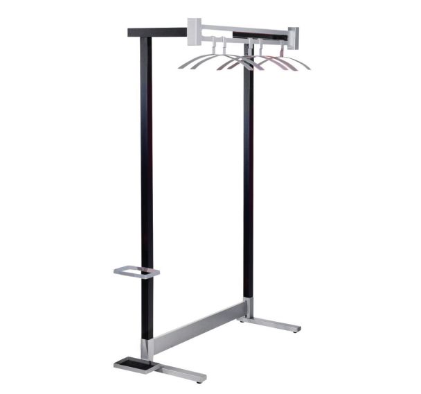 Penderie Montana simple - Capacité 10 manteaux - Argent