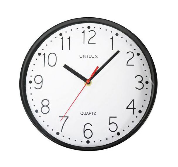 Pendule Nessy Diamètre 25 cm Noir