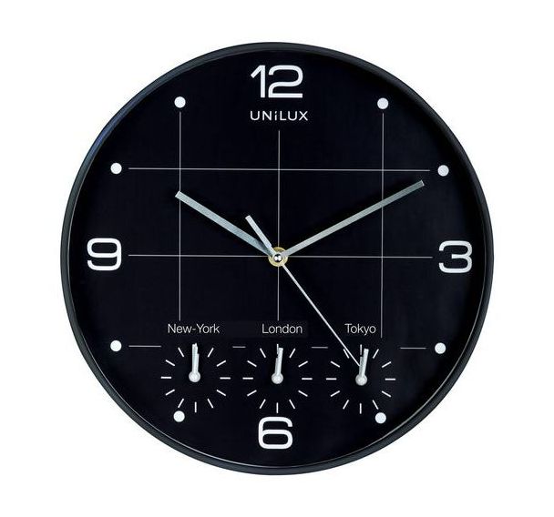 Pendule On Time noir