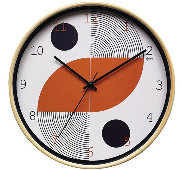 Pendule silencieuse 30cm déco africa assorti