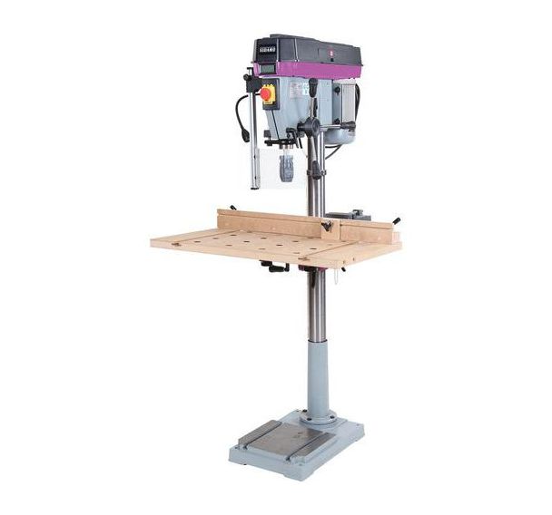 Perceuse à colonne PC23V avec table bois