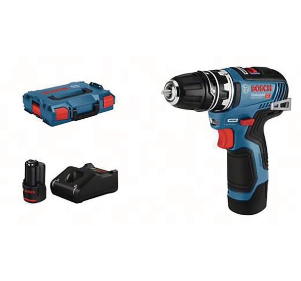 Perceuses-visseuses sans-fil GSR 12v-35 fc avec 2 batteries 12v 3 ah