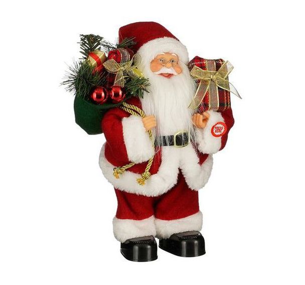 Père noël automate sur batterie