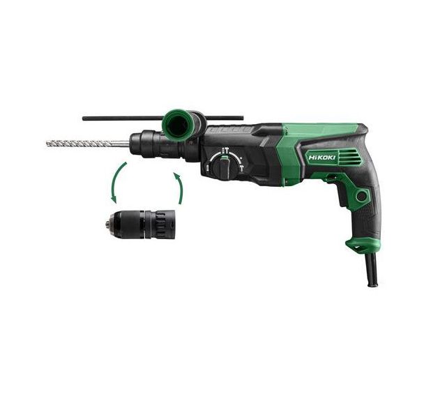 Perforateur-burineur 3 modes SDS+ 26mm 830W - Hikoki