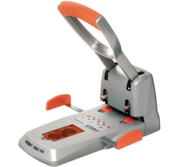 Perforateur Heavy Duty Rapid Supreme HDC150| Argent/Orange