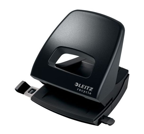 Perforateur NeXXt Recycle - 30 feuilles -  noir - Leitz