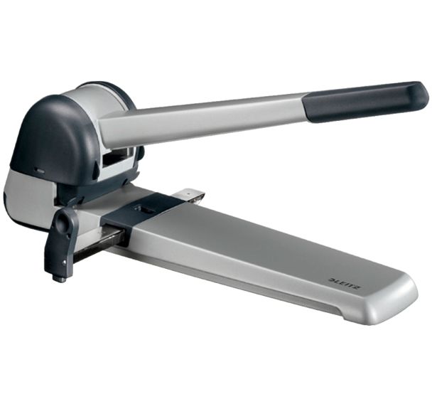 Perforateur gros travaux 2 trous - Capacité 250 feuilles - Gris