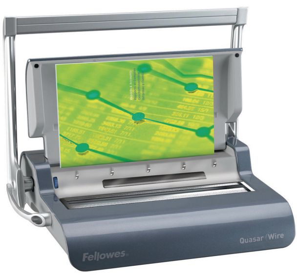 Perforelieuse Fellowes - Quasar- anneaux métal 15 feuilles