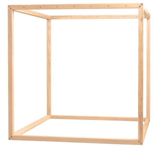 Pergola bois intérieur