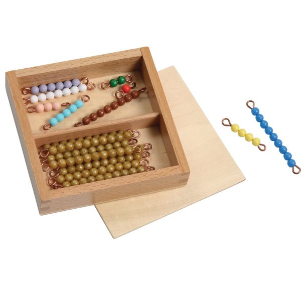 Perles base 10 colorées