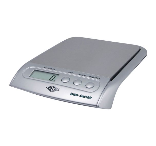 Pèse-lettre et paquet WEDO - Portée 5 kg - Gris métallisé