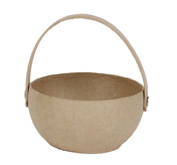 Petit panier arrondi 11x10x11,5cm (Lot de 10)