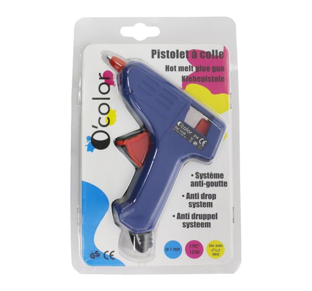 Petit pistolet à colle 10W système anti-goutte