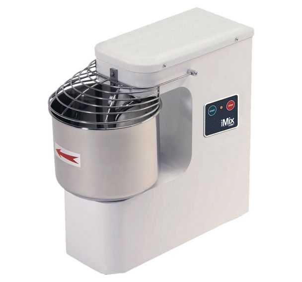 Pétrin à spirale, tête fixe, capacité 8kg, 1 vitesse- IM8
