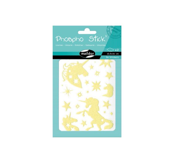Phospho' Stick, Sach 2 pl 10,5x16cm, Licornes