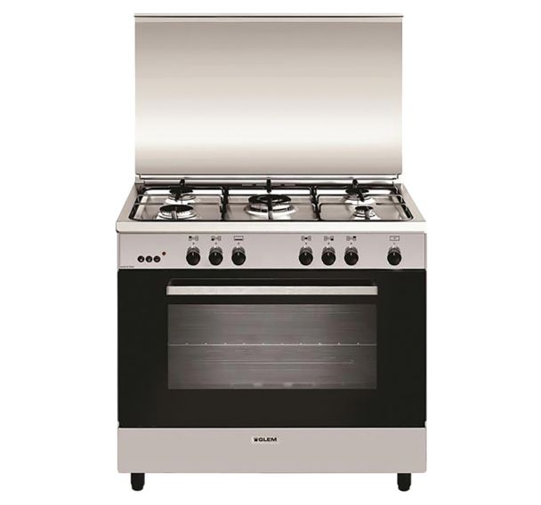 Piano de cuisson gaz - Largeur 90 cm - Glem - GA960MIX2