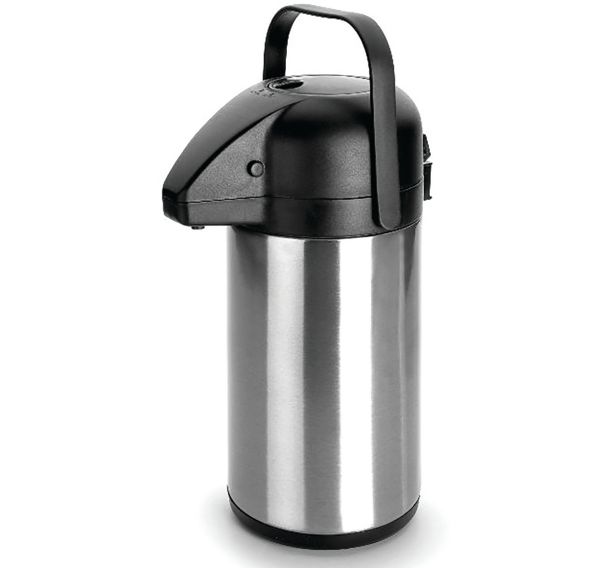 Pichet pompe 2.2l air pot inox