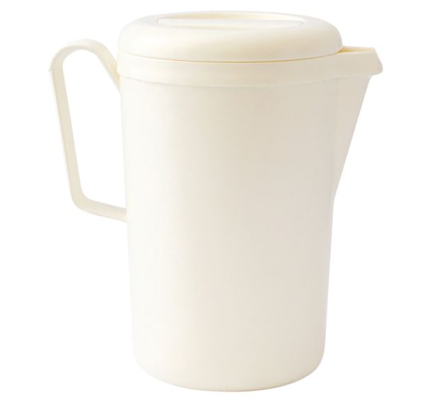 Lot de 6 pichets isotherme 1,2 L avec couvercle Plastorex