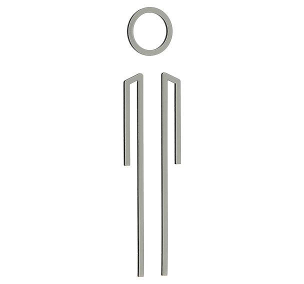 Pictogramme acrylique en relief Homme