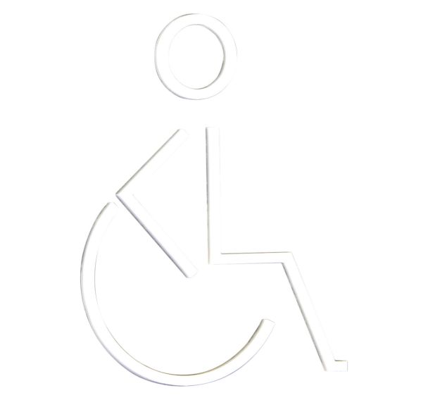 Pictogramme acrylique en relief PMR