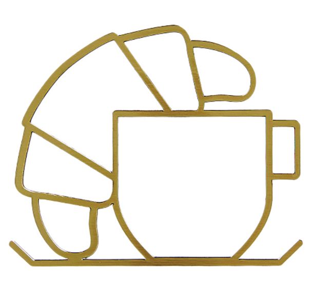 Pictogramme acrylique en relief salle de pose