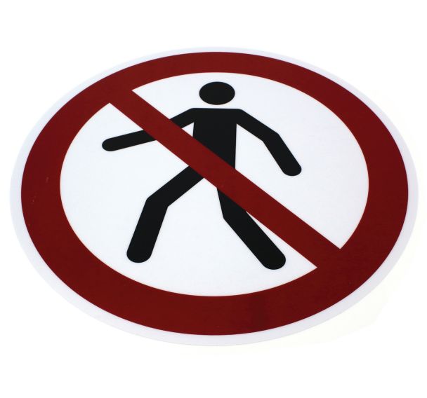 Pictogramme de sécurité interdiction adhésif - Djois made by Tarifold