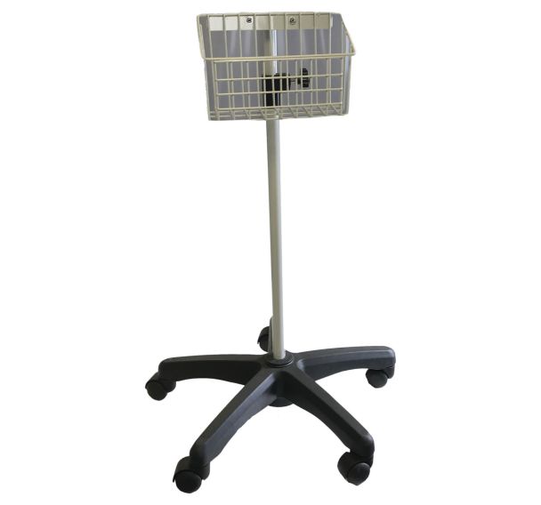 Pied à roulettes inox pour tensiomètre 907 ET HBP-1300-OMRON