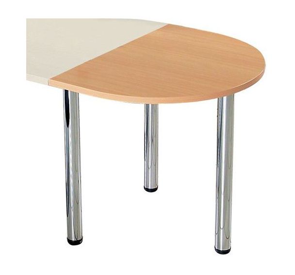 Pied de liaison Combi-Module Chromé H:72 cm