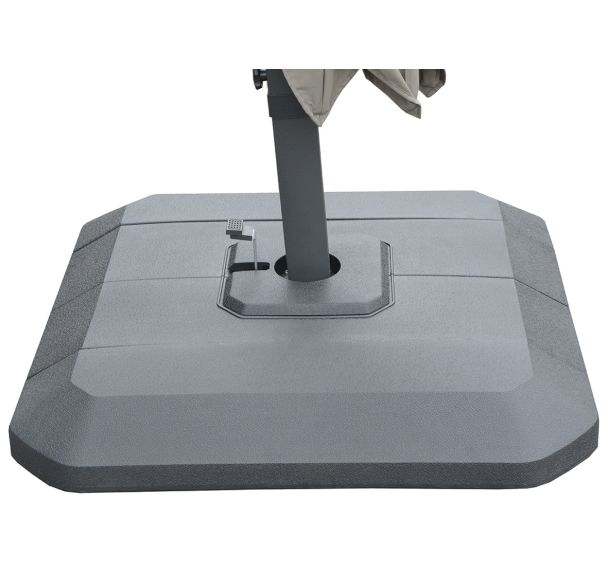 Pied de parasol à remplir noir