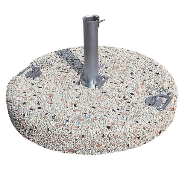 Pied de parasol mât standard Ø2,5m Ø3m Ø3,5m - 2x2 m - 2x3 m - 3x3 m