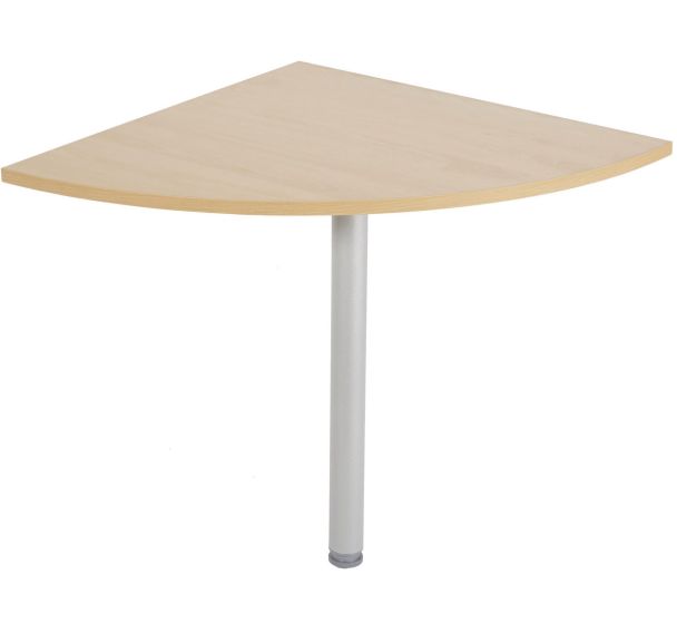 Pied de renfort pour bureaux asymétrique ou convivial Mercure Simmob