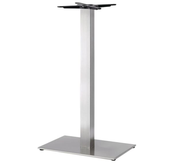 Pied de table Tiffany base rectangulaire colonne carrée S-CAB