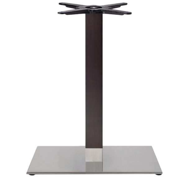 Pied de table Tiffany base rectangulaire colonne hêtre S-CAB