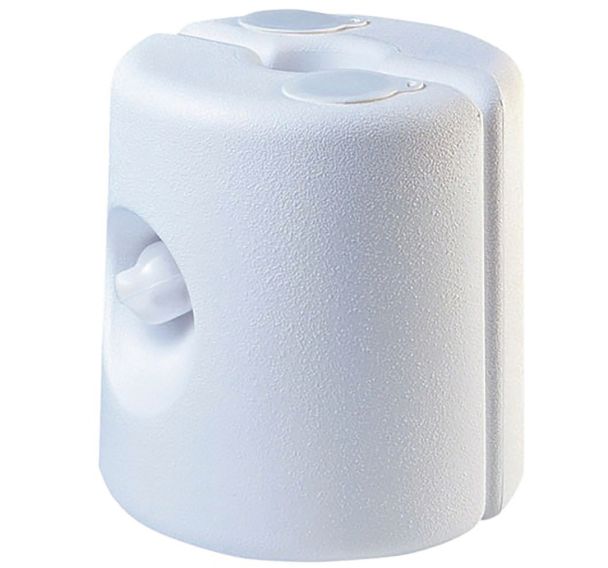 Pied de tonnelle blanc