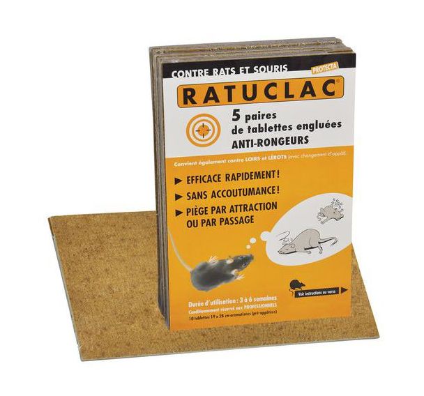 Piege à souris et à rats ''ratuclac''