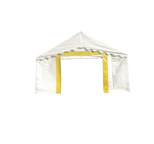 Pignon 6 m avec porte pour tente Recept 6