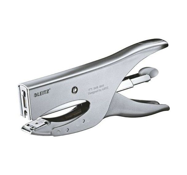 Pince-agrafeuse Leitz, en boîte Argent