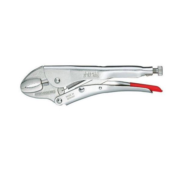 Pince-étau nickelée 180 mm Réf: 41 04 180 EAN