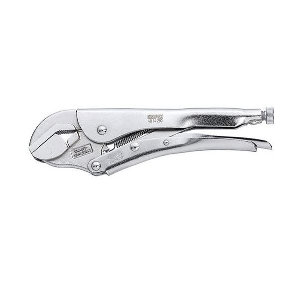 Pince-étau universelle zinguée brillante 250 mm Réf: 40 14 250